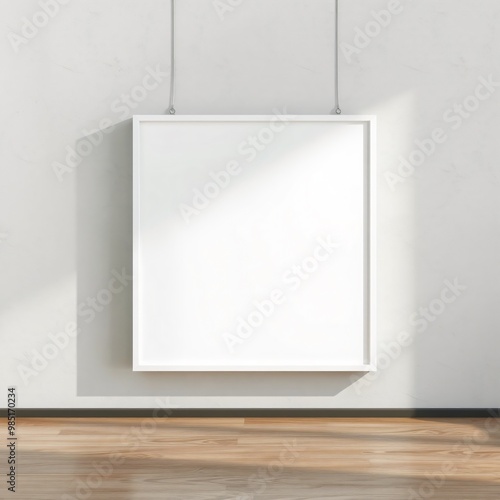 Empty room platform minimalist background for product presentation and object display. 3d rendering