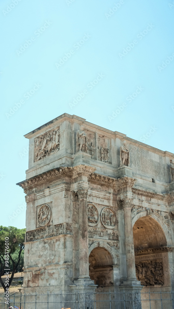 Obraz premium Rome Coloseum Arc