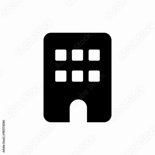 building construction icon sign vector