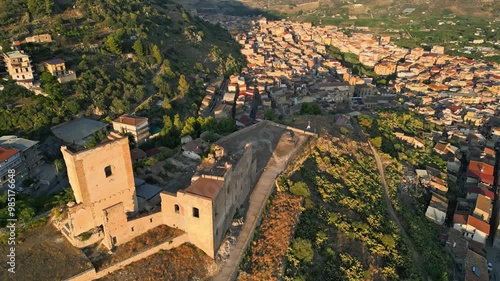 The Arab city of Misimeri from above. Dream Sicily. photo