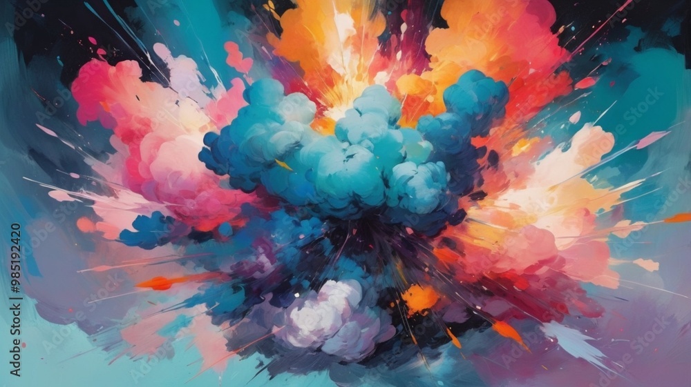 Explosions of Color Explosions of Color