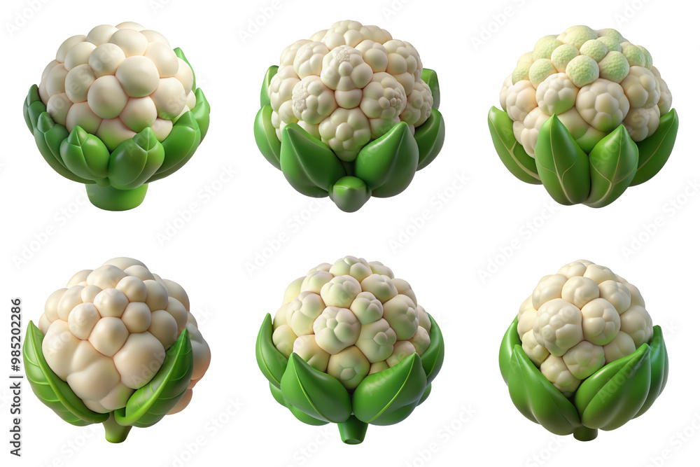 PNG cauliflower 3d collection, in cartoon style minimal on transparent, white background, isolate
PNG cauliflower 3d collection, in cartoon style minimal on transparent, white background, isolate