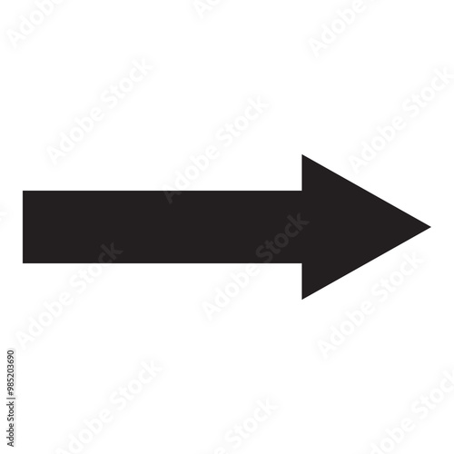 Arrow direction sign. Vector arrow. Arrow icon. Arrow right.