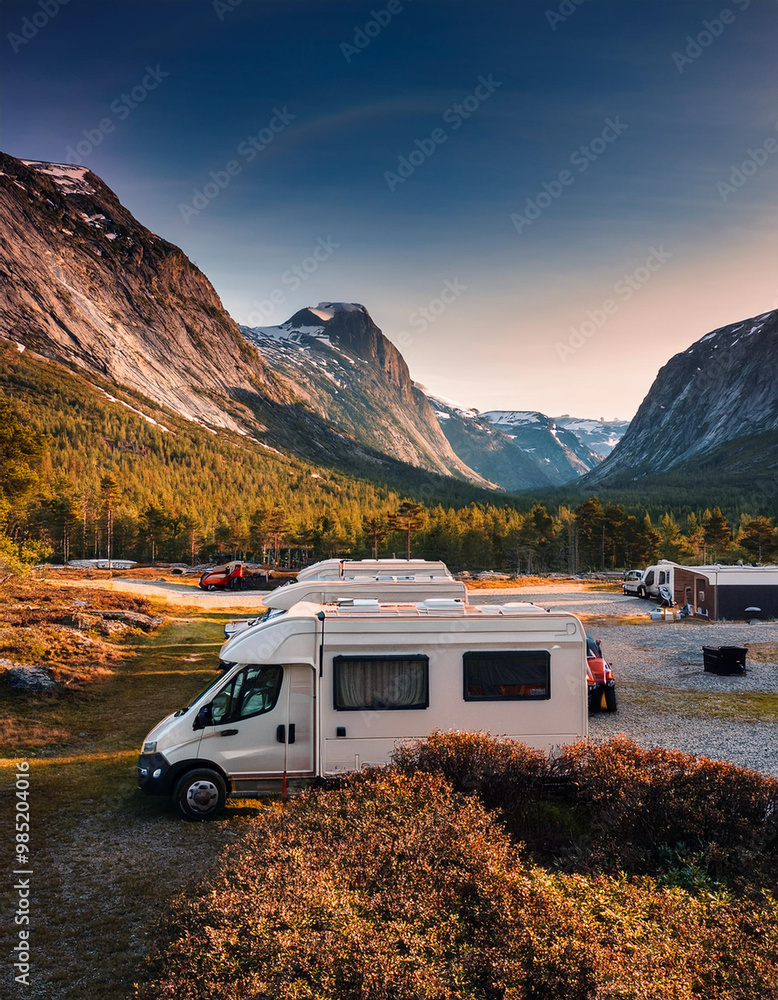 Family vacation travel RV, holiday trip in motorhome
Family vacation travel RV, holiday trip in motorhome