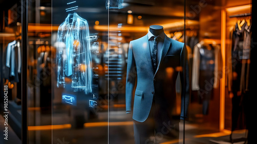 Suit Mannequin Display with...