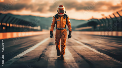 Race Track Walking  -  Photo