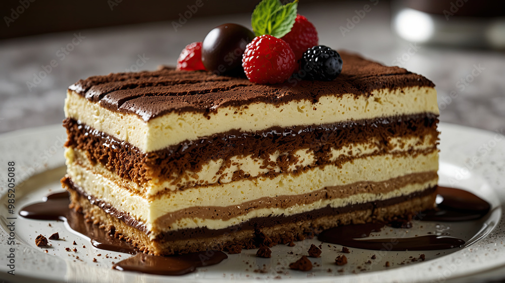 a decadently layered tiramisu a decadently layered tiramisu