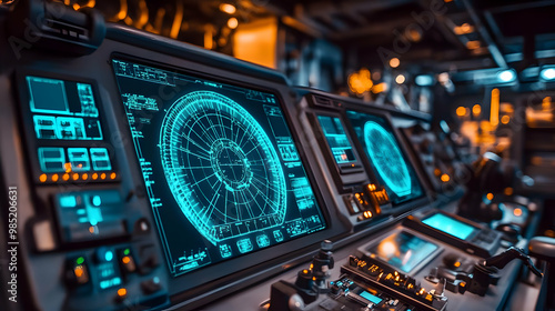 Ship Control Room -  Blue D...
