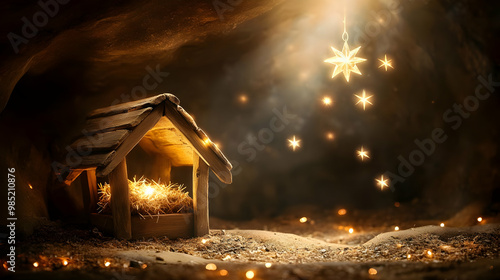 Christmas Nativity Scene wi...