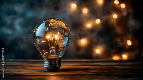 Light Bulb Globe Earth Illu...