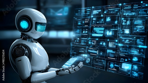 Robot Interacting with Digi...