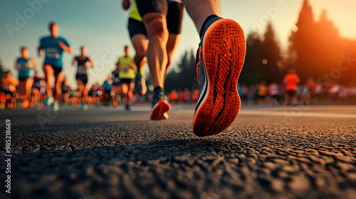 Marathon Running Shoe Close...