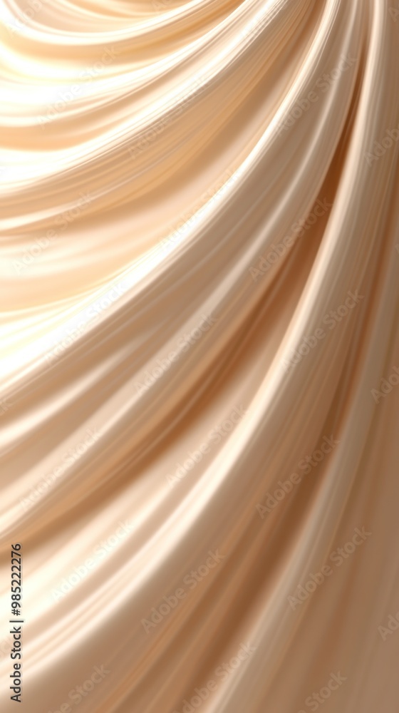 A smooth, flowing fabric in soft beige tones, conveying elegance and warmth. A smooth, flowing fabric in soft beige tones, conveying elegance and warmth.