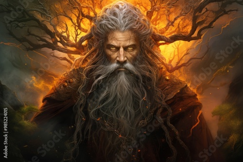 Ancient Celtic God Aed

