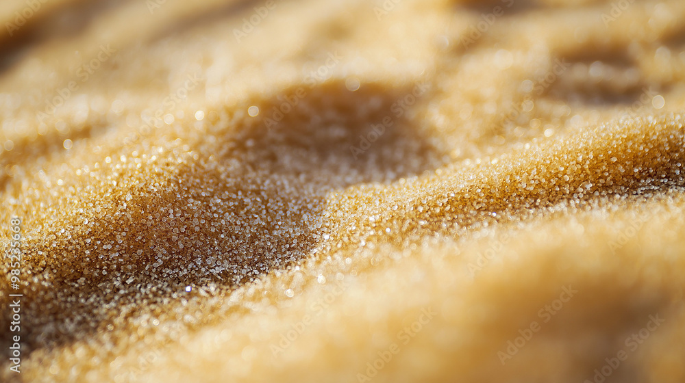close-up of sand with a grainy texture, the focus is on the tiny particles, capturing the natural variations in color and shape close-up of sand with a grainy texture, the focus is on the tiny particles, capturing the natural variations in color and shape