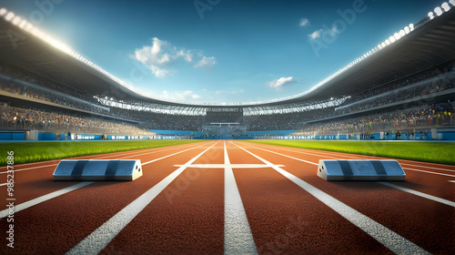Stadium Track and Field Rea...