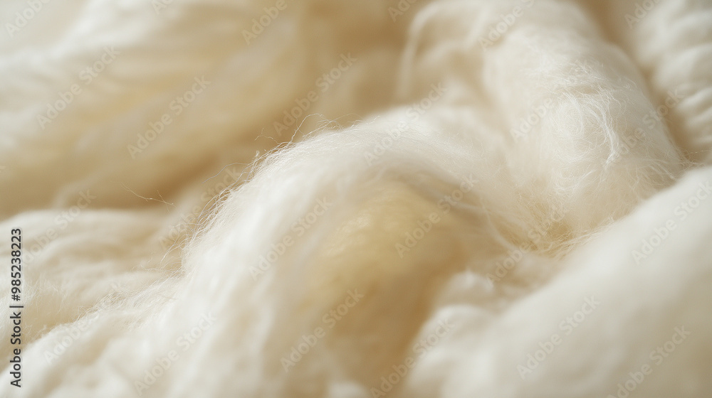 close-up of cotton featuring a soft texture, the image should fill the frame, capturing the delicate fibers and natural color, suitable for textile or fashion magazines close-up of cotton featuring a soft texture, the image should fill the frame, capturing the delicate fibers and natural color, suitable for textile or fashion magazines