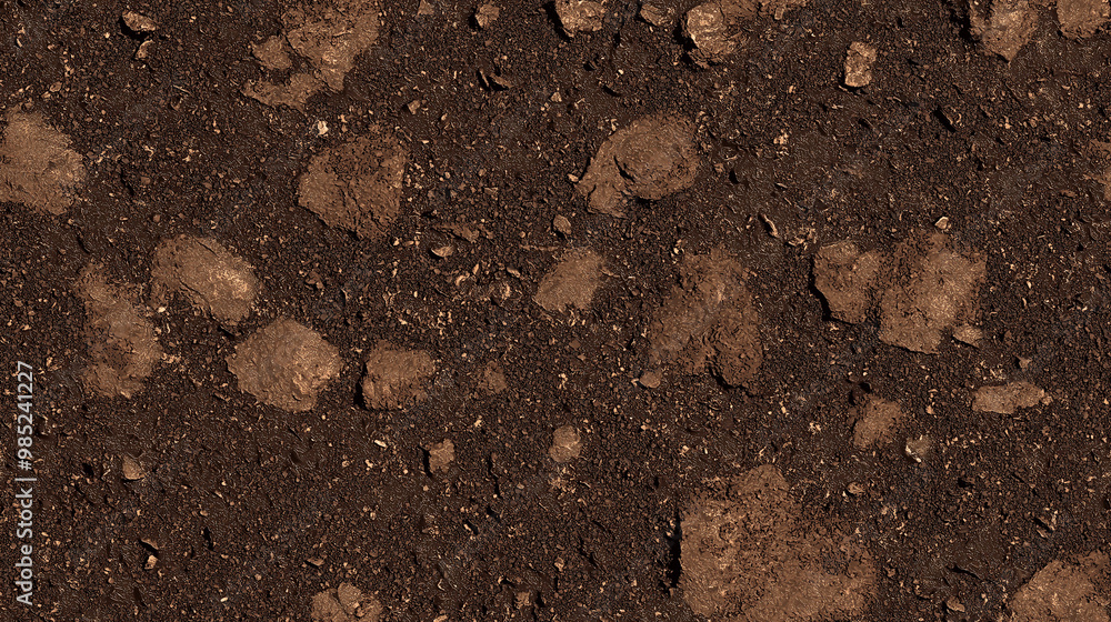 a seamless texture of tropical soil, with deep, moist brown tones and a fine, fertile appearance, the texture evokes the richness of tropical climates a seamless texture of tropical soil, with deep, moist brown tones and a fine, fertile appearance, the texture evokes the richness of tropical climates