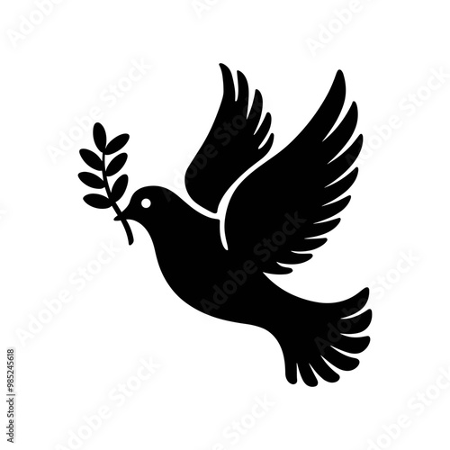 Dove with Olive Branch