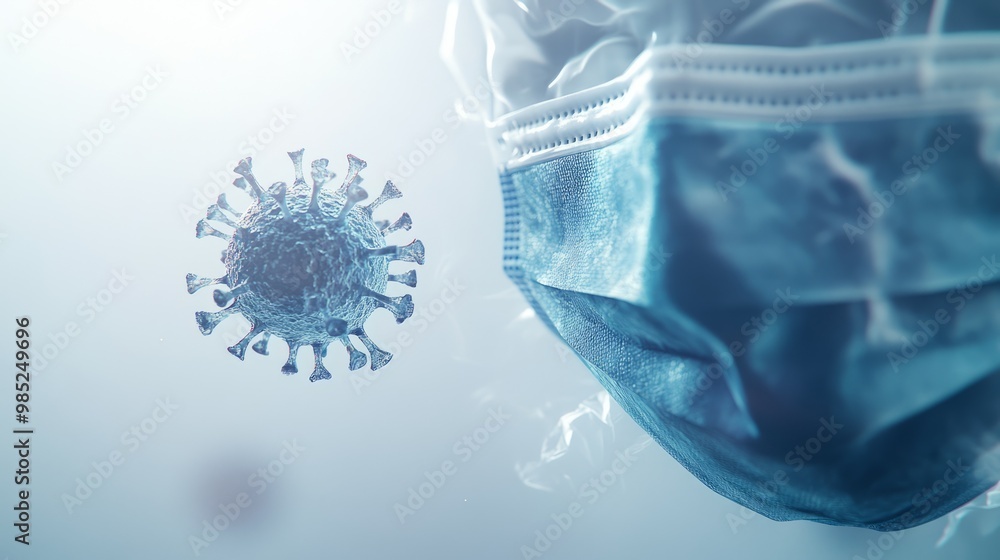 © Damerfie - 'Protective Mask and Virus Concept in Healthcare'