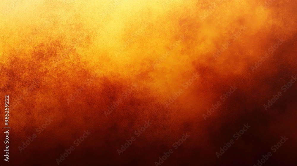 Fototapeta premium This image showcases a stunning blend of fiery colors, transitioning from bright yellow to deep red, creating a captivating abstract texture with a warm and intense feel.