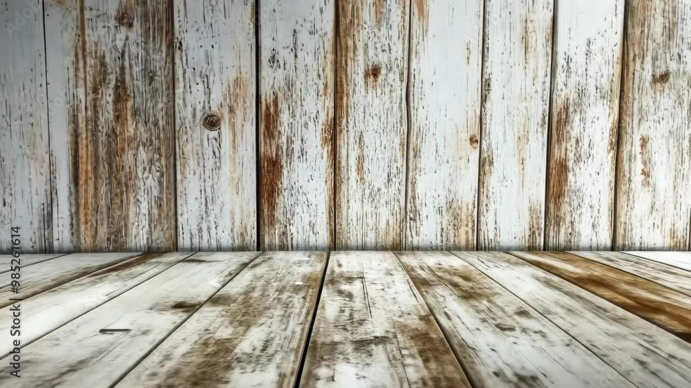 Captivating rustic wooden interior setup featuring distressed planks and warm tones in a cozy indoor space Captivating rustic wooden interior setup featuring distressed planks and warm tones in a cozy indoor space