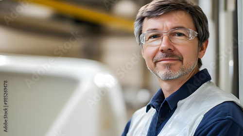 Portrait of a Man Wearing S...