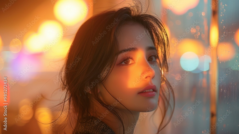A highly realistic image of a person engaged in Citypop – Socializing with friends in a music café The scene is well-lit, with natural light highlighting the details. The background is slightly A highly realistic image of a person engaged in Citypop – Socializing with friends in a music café The scene is well-lit, with natural light highlighting the details. The background is slightly
