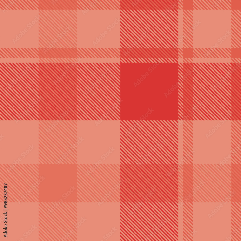 Red tartan plaid fabric seamless pattern of check background tartan with a textile fabric plaid texture. Tartan Scotland seamless plaid pattern vector. Retro background fabric. Red tartan plaid fabric seamless pattern of check background tartan with a textile fabric plaid texture. Tartan Scotland seamless plaid pattern vector. Retro background fabric.