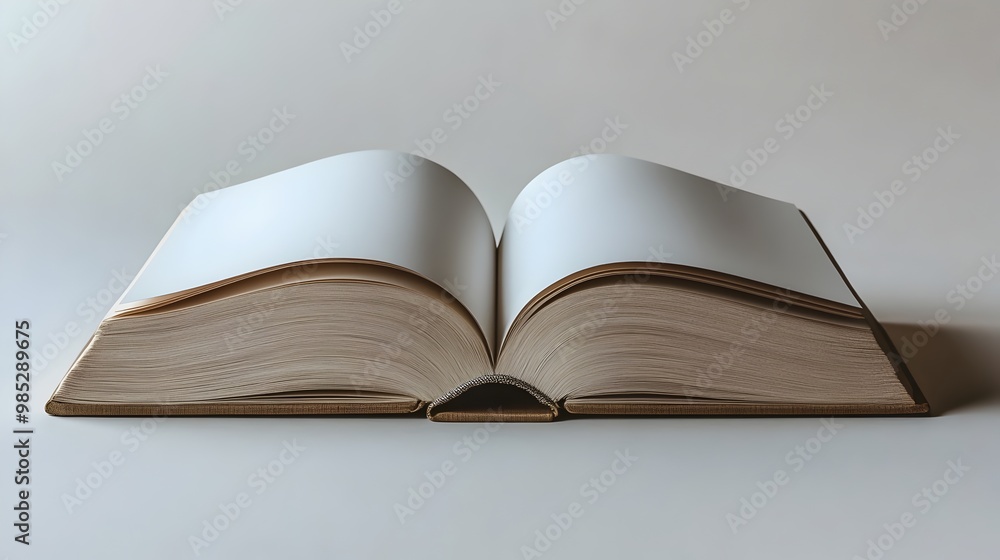 Mockup of Blank Softcover Book for Promotional Materials and Publications Mockup of Blank Softcover Book for Promotional Materials and Publications