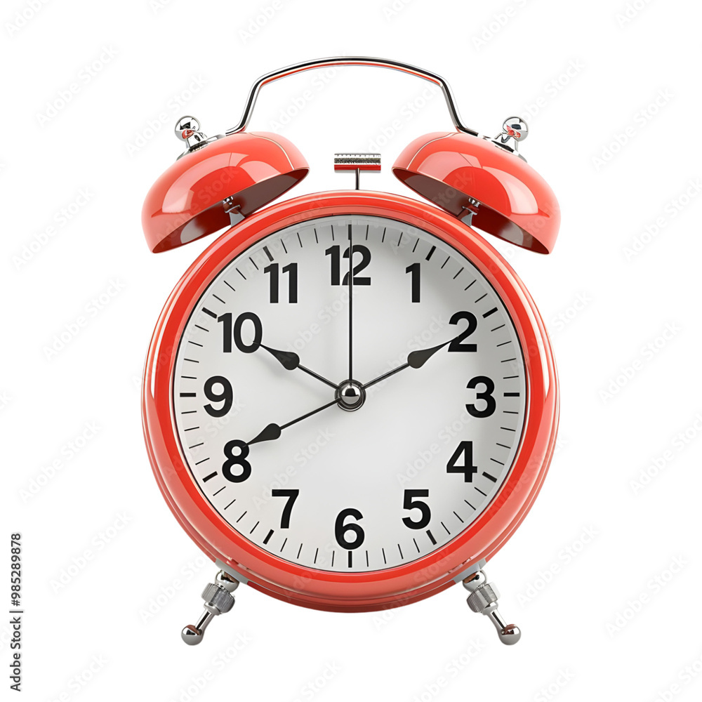 3D Alarm Clock with Retro Design and Red Finish, Perfect for Time Management, Deadlines, Reminders, and Productivity Themes Generated AI 3D Alarm Clock with Retro Design and Red Finish, Perfect for Time Management, Deadlines, Reminders, and Productivity Themes Generated AI