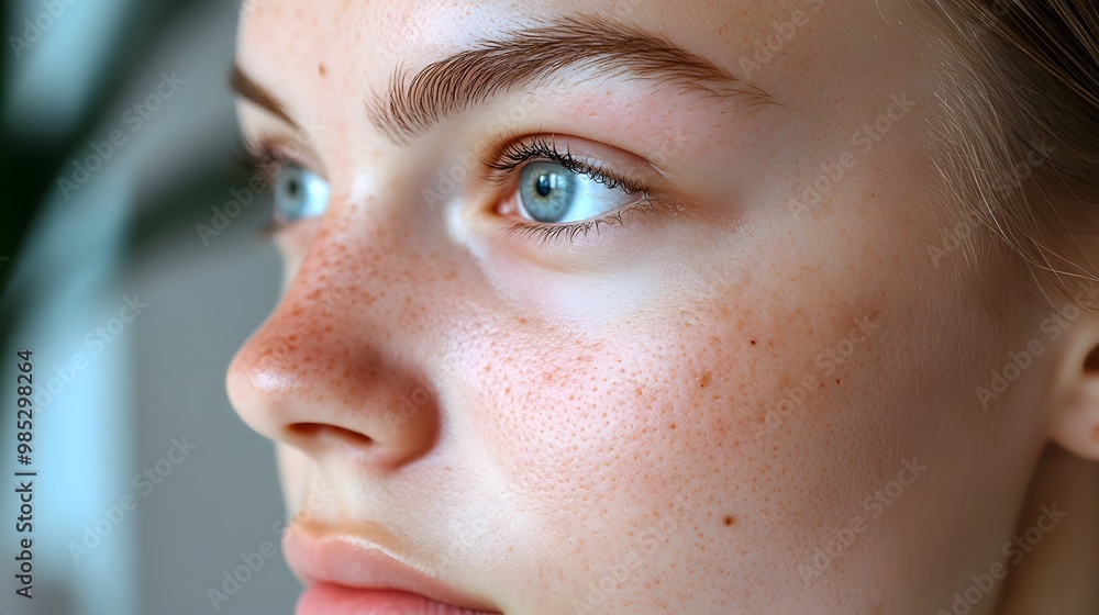 Step-by-step facial treatment video, showing blackhead removal with a focus on pore transformation, smooth skin revealed in the after shot, Realistic Style, Bright Lighting Step-by-step facial treatment video, showing blackhead removal with a focus on pore transformation, smooth skin revealed in the after shot, Realistic Style, Bright Lighting