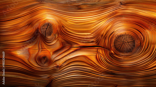 Abstract Wood Grain Texture