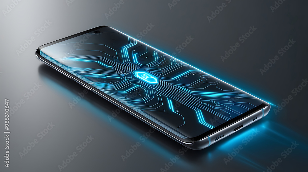 A realistic 3D-renewed smartphone mockup isolated on the background is perfect for showcasing apps, websites, or designs, with sleek modern design and futuristic aesthetic. A realistic 3D-renewed smartphone mockup isolated on the background is perfect for showcasing apps, websites, or designs, with sleek modern design and futuristic aesthetic.