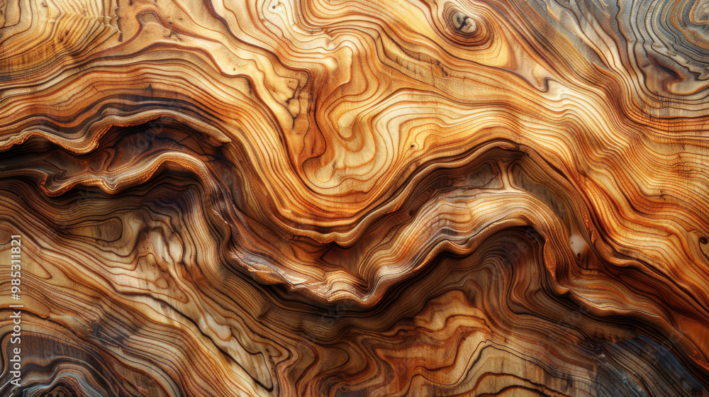 Abstract Wood Grain Texture Abstract Wood Grain Texture
