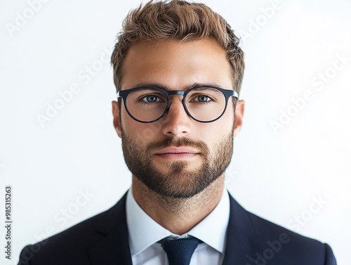 Business man in a suit