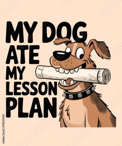My dog ate my lesson plan