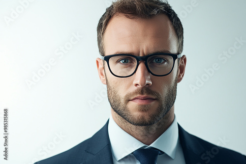 Business man in a suit