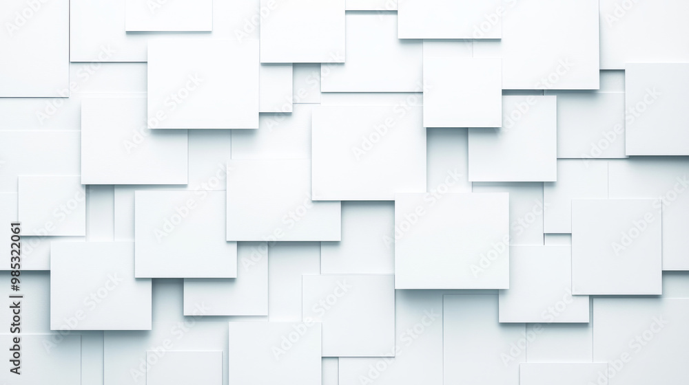 Abstract white square pattern. Abstract white square pattern.