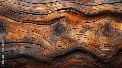 Rustic Weathered Wood Texture