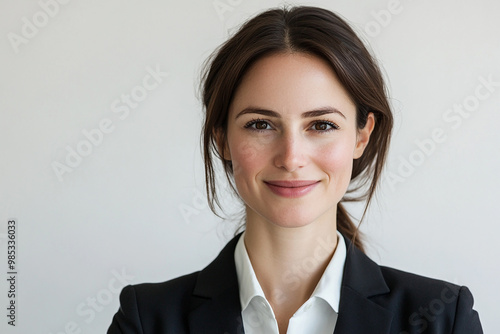 Business woman in a suit