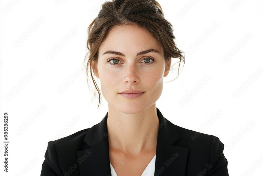 Business woman in a suit