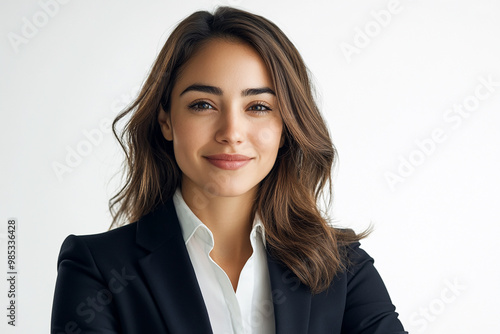 Business woman in a suit