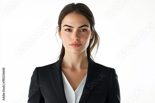 Business woman in a suit