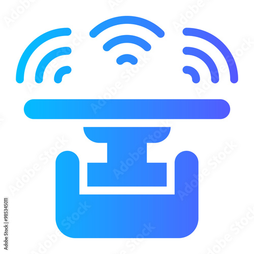 radar gradient icon