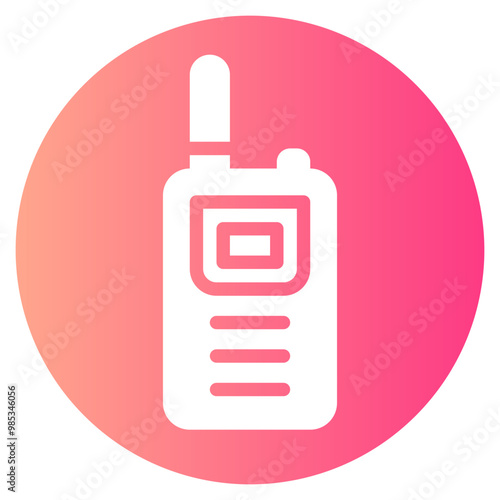 radio gradient icon