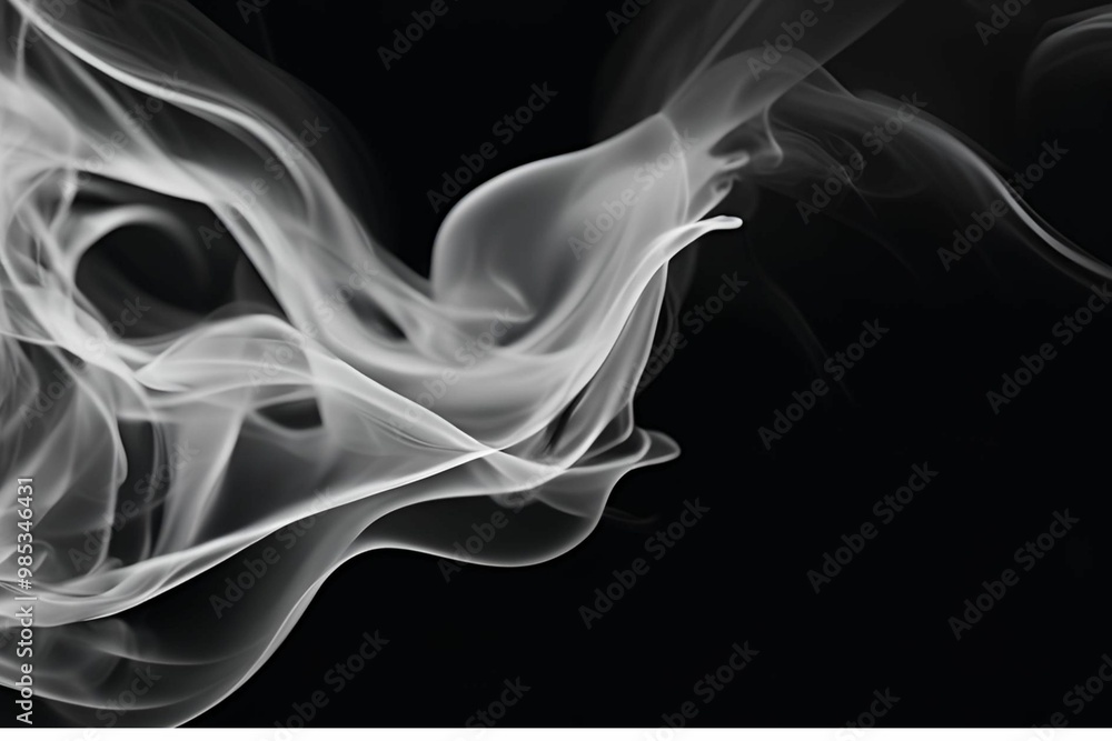 abstract background with swirling smoke patterns in dark tone, Generative AI abstract background with swirling smoke patterns in dark tone, Generative AI