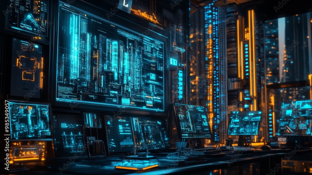 Cyber City Desk. Cyber City Desk.