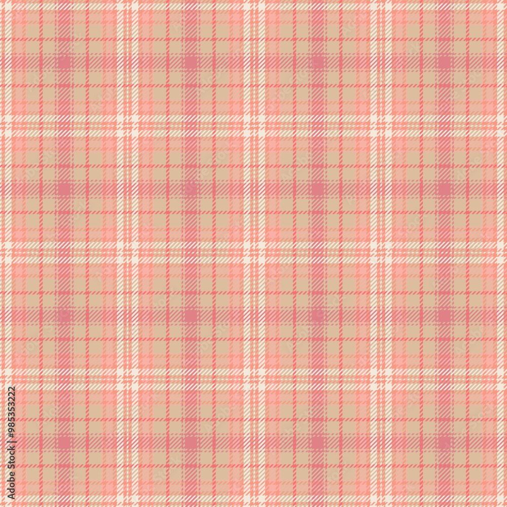 A Plaid Design in Shades of Peach Sage and Creme creating a seamless pattern print background A Plaid Design in Shades of Peach Sage and Creme creating a seamless pattern print background