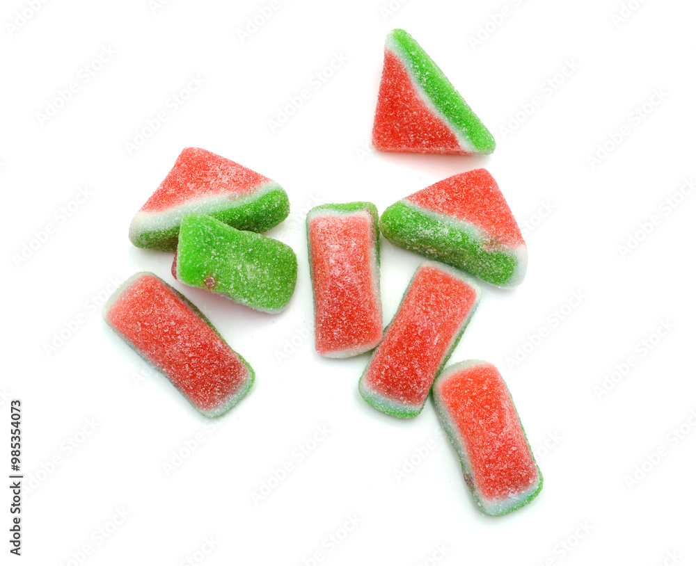 Gummy rings shaped cutter, isolated on white background Gummy rings shaped cutter, isolated on white background